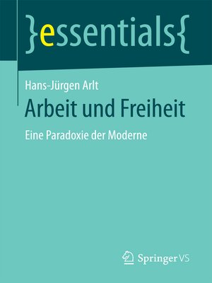 cover image of Arbeit und Freiheit